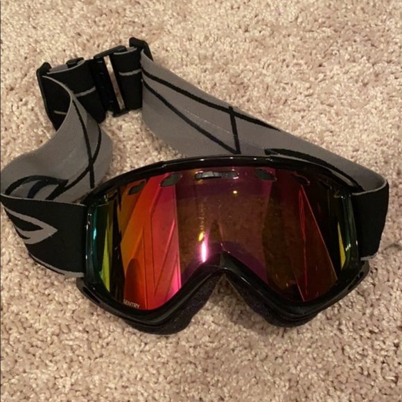 smith mirrored ski goggles